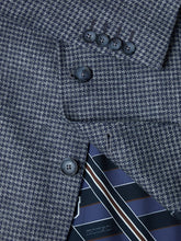 Load image into Gallery viewer, Remus Uomo Light Grey Nico jacket 12368/Check 27 Dark Blue
