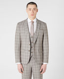 Remus Uomo Laurino 2pc Suit Sand Check