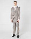Remus Uomo Laurino 2pc Suit Sand Check