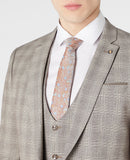 Remus Uomo Laurino 2pc Suit Sand Check
