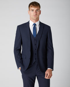 Remus Uomo Navy Pablo 3 Piece Suit 31689/Check Tapered 78 Navy
