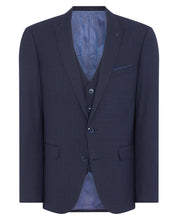 Load image into Gallery viewer, Remus Uomo Navy Pablo 3 Piece Suit 31689/Check Tapered 78 Navy
