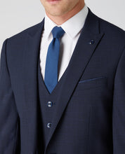Load image into Gallery viewer, Remus Uomo Navy Pablo 3 Piece Suit 31689/Check Tapered 78 Navy
