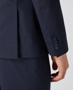 Remus Uomo Navy Pablo 3 Piece Suit 31689/Check Tapered 78 Navy