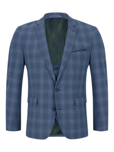 Remus Uomo Blue Luca 3 Piece Suit