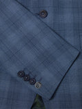 Remus Uomo Slim 3 Piece Suit Blue Check