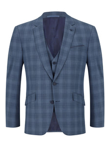 Remus Uomo Blue Palucci 3 Piece Suit