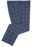 Remus Uomo Tapered 3 Piece Suit Blue Check