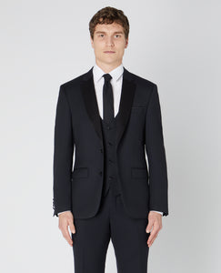 Remus Uomo Black Paco Mix + Match Suit Jacket 40754/Paco Tux 00 Black