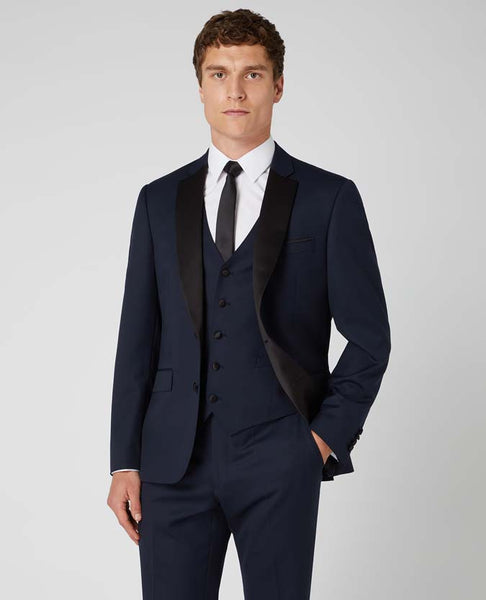 Remus Uomo Slim Tux Jacket Navy
