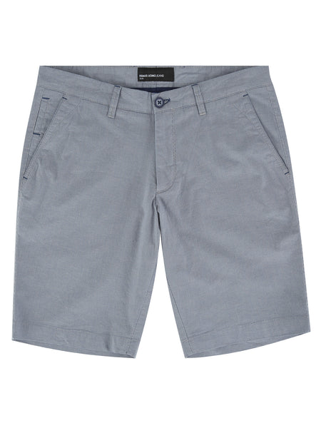 Remus Uomo Chino Short Blue Grey