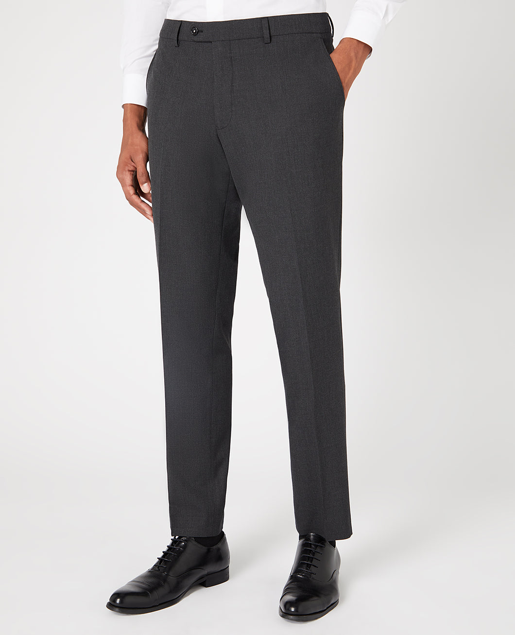 Remus Uomo Dark Grey Palucci Formal Trousers 71770