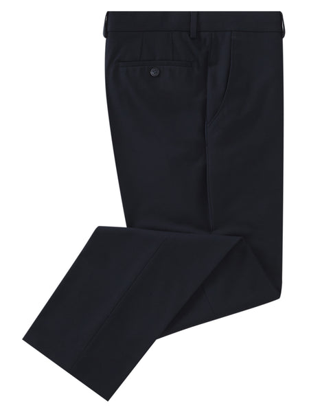 Remus Uomo Tapered Formal Trousers Navy