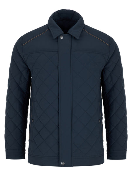 DG's Drifter Quilted Coat Navy
