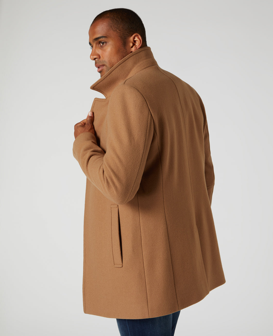 Remus Uomo Tan/Camel Lohman Tailored Coat 90077/56 sand