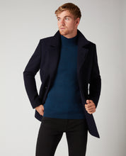 Load image into Gallery viewer, Remus Uomo Navy Lohman Tailored Coat
