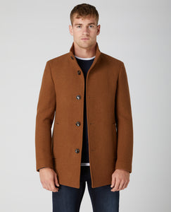 Remus Uomo Dark Orange Jonah Tailored Coat