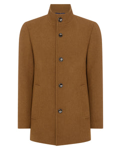 Remus Uomo Dark Orange Jonah Tailored Coat