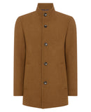 Remus Uomo Tailored Coat Tabaccoo