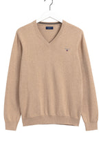Load image into Gallery viewer, Gant Classic Cotton V-Neck 8030552

