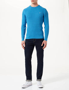 GANT Men's Pullover Sweater 8030114/ 471 Day Blue