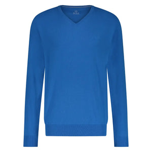 Marco Manzini Trui MMZ23105VI01 Vince Vneck Blue