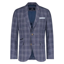 Load image into Gallery viewer, Jacket Marco Manzini 37HE01/Check 290 Navy
