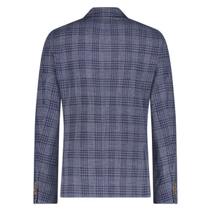 Jacket Marco Manzini 37HE01/Check 290 Navy
