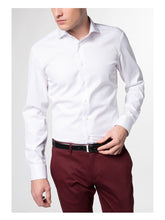 Load image into Gallery viewer, Eterna White Slim Fit Long Sleeve Shirt 8817/F182 00 White
