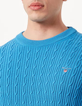Load image into Gallery viewer, GANT Men&#39;s Pullover Sweater 8030114/ 471 Day Blue
