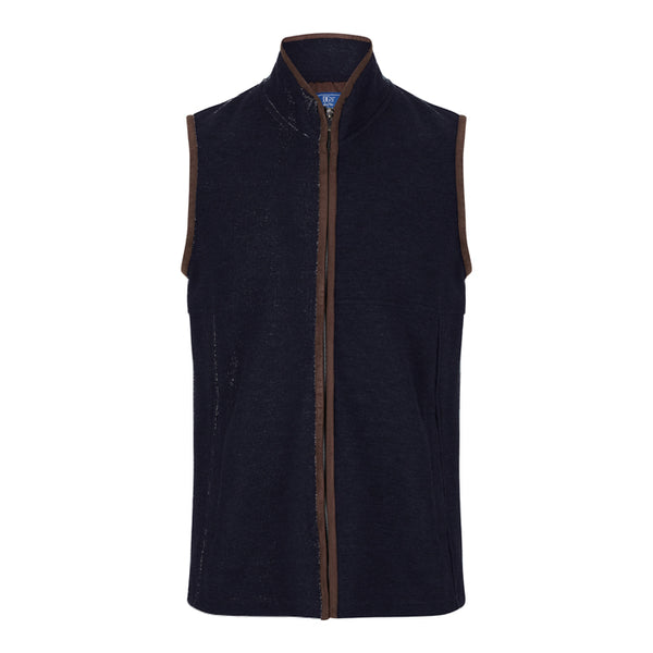 DG's Drifter Sleeveless Zip Cardigan Navy