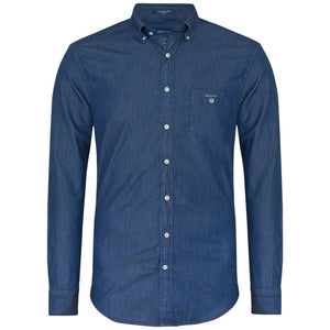 Gant The Indigo Reg BD Shirt Denim 3040520/Reg Indigo 989 Indigo