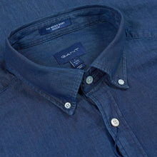 Load image into Gallery viewer, Gant The Indigo Reg BD Shirt Denim 3040520/Reg Indigo 989 Indigo
