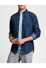 Load image into Gallery viewer, Gant The Indigo Reg BD Shirt Denim 3040520/Reg Indigo 989 Indigo
