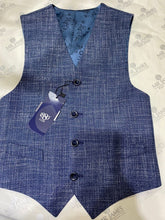Load image into Gallery viewer, 1880 Club Boys Navy Doyle Waistcoat:- 55125
