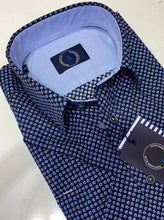 Load image into Gallery viewer, Scotland Blue Short Sleeve Shirt
