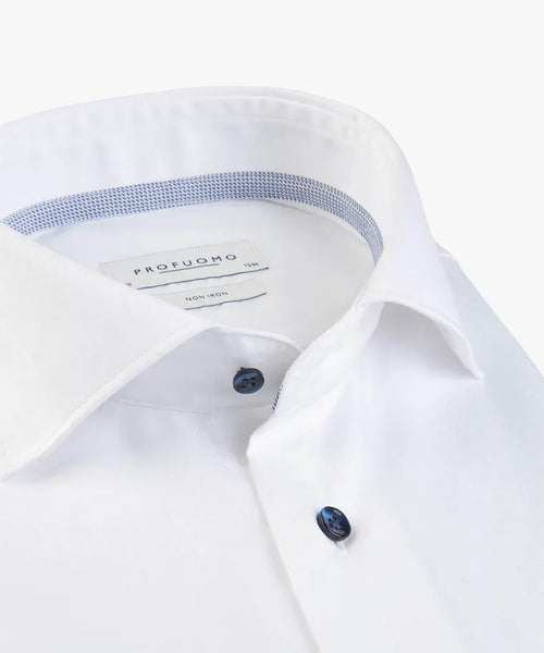 Profuomo Twill Shirt White