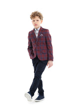 Load image into Gallery viewer, Boys Jacket / Blazer - model: Boris Red
