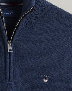 Casual Cotton Half-Zip Sweater 8030115/D1
