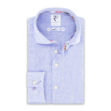 Load image into Gallery viewer, R2 Linen shirt 120.WSP.005/  Linen 018 Light Blue
