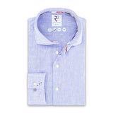 R2 Amsterdam Linen Shirt Light Blue