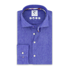 Load image into Gallery viewer, R2 shirt 120.WSP.005/  Linen 12 Kobalt
