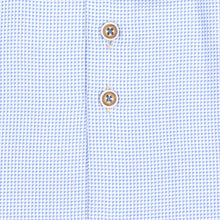 Load image into Gallery viewer, Light blue dobby cotton shirt 120.WSP.022/ Dobby 014 Blue
