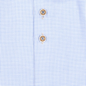 Light blue dobby cotton shirt 120.WSP.022/ Dobby 014 Blue