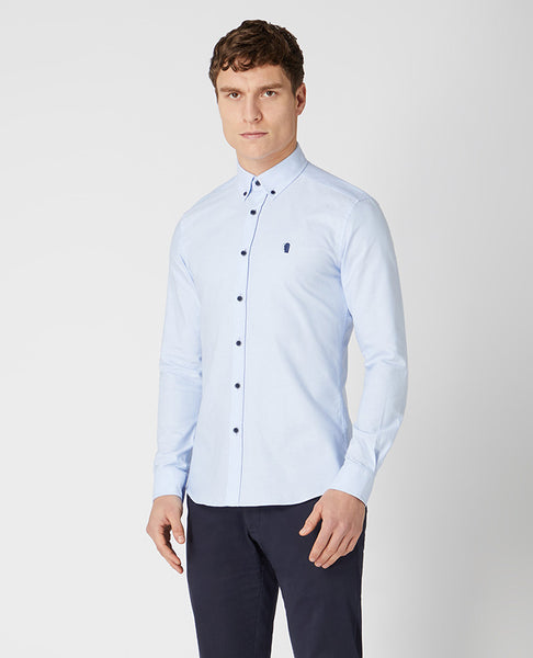 Remus Uomo Oxford Shirt Blue