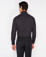 Load image into Gallery viewer, Tapered Fit Cotton-Blend Shirt 18300/Parker 00 Black
