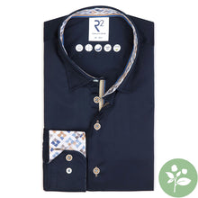 Load image into Gallery viewer, R2 shirt 120.HBD.020/ 10 Navy
