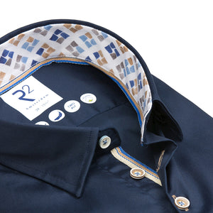 R2 shirt 120.HBD.020/ 10 Navy