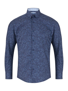 Daniel Grahame Long Sleeve Casual Shirt 14422/ 79 Navy
