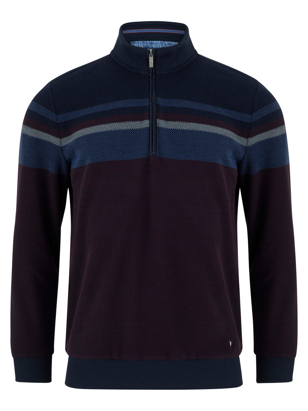 Daniel Grahame Dark Red Long Sleeve sweater 55152/HZ 68 Burgundy